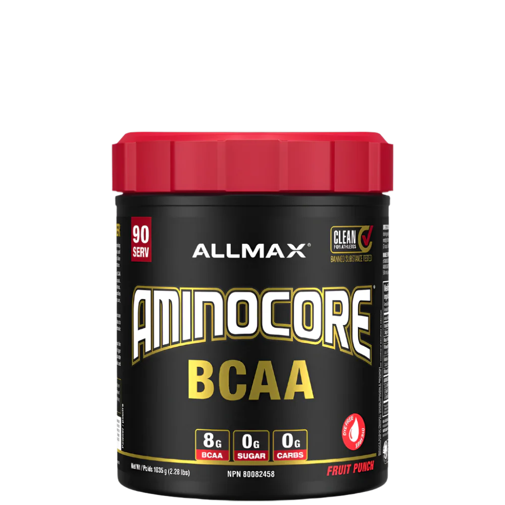 AminoCore BCAA supplement – front label