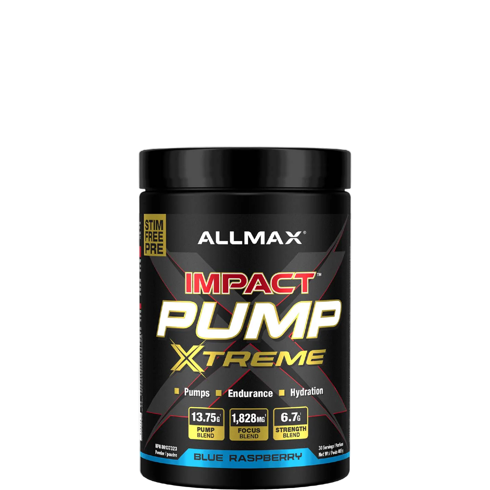 Impact Pump Xtreme – Stimulant-Free Pre-Workout Powder – 30 Servings – Multiple Flavors