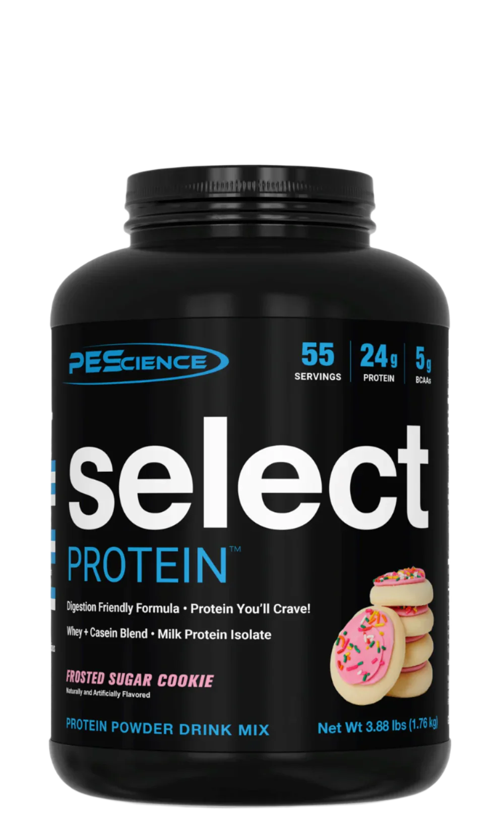 Select Protein tub with shaker bottle