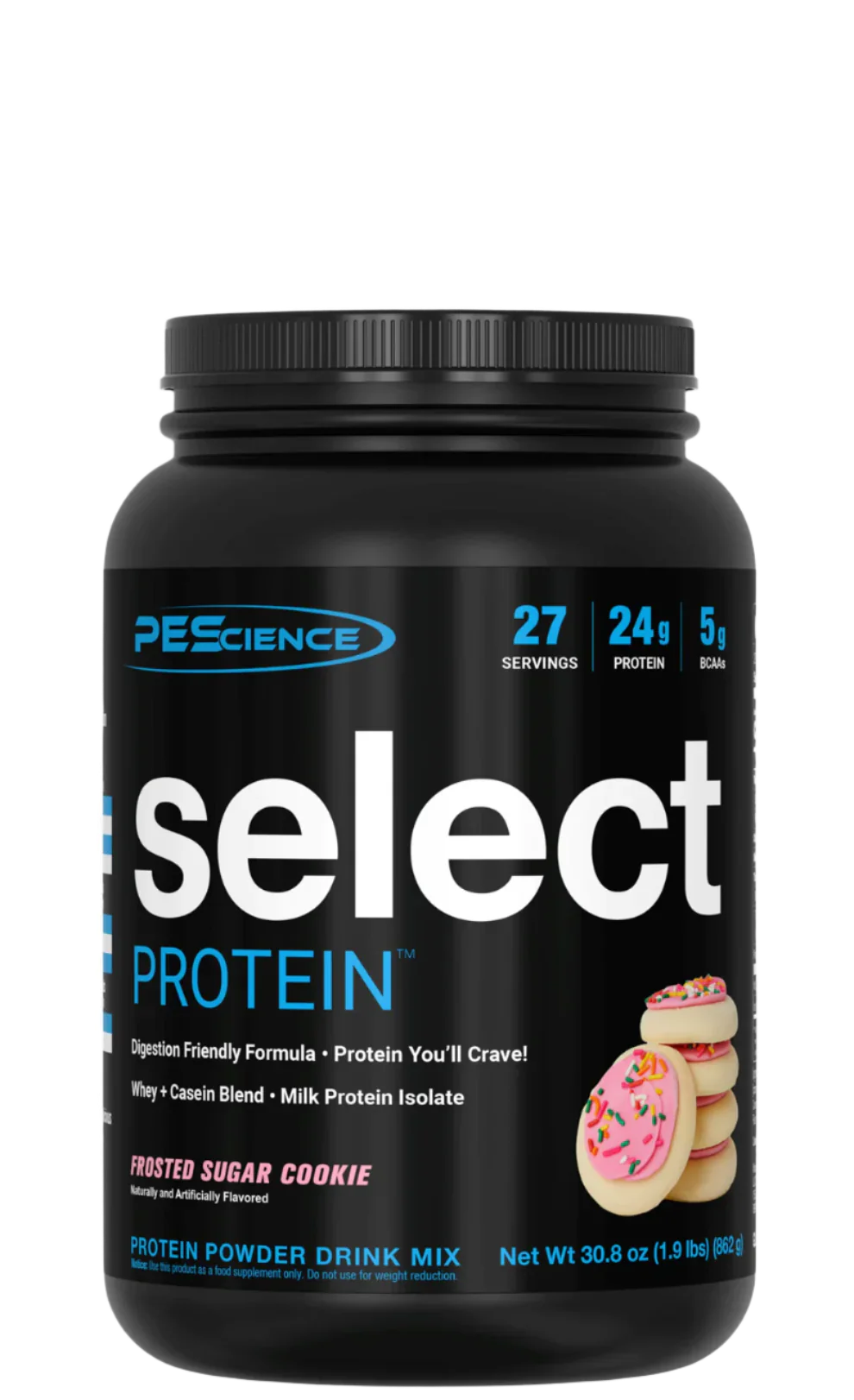 Select Protein tub with shaker bottle